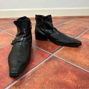 Jo Ghost Calfskin Leather Men's Boots